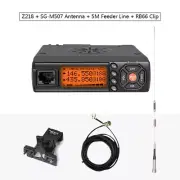 Zastone Walkie Talkie VHF UHF Mini Radio HF Transceiver Two Way CB Ham Radio