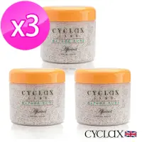 在飛比找momo購物網優惠-【CYCLAX】英國製造杏桃臉部去角質霜(300MLx3入)