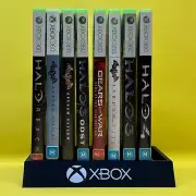 Xbox 9 Game Holder Display Stand Black and White for XBOX 360 Games