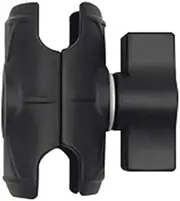 Strg Double Socket Arm with Dual 1" Ball Sockets, 2.2" Double Sockets Mount Compatible with RAM Mount and B Size Ball Mounts Systems Ball Base Components