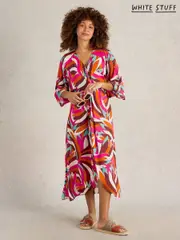 White Stuff Pink Cleo Kimono (F97358) | $136