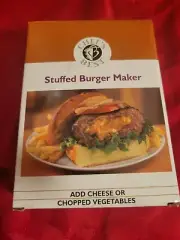 Chef's Best Stuffed Burger Maker Hamburger Press New In The Box