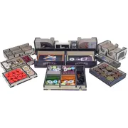 Folded Space Game Inserts Divider Tray Boardgame Organiser Box For Septima