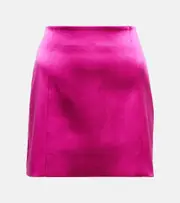 [Frame] Frame Satin miniskirt AU 4 pink