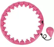 Weighted Hula Hoop Fitness 24 Knots Adult Smart Hoola Thin Waist Weight Loss New
