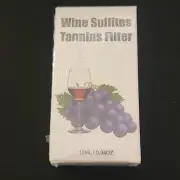 Wine Sulfite Tannins Filter To Remove And Histamine Reduce / Eliminate Headaches