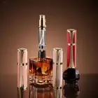 5ml Leather Spray Bottle Refillable Perfume Atomizer Travel Luxury