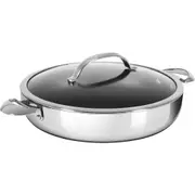 Scanpan HaptIQ 12.5-Inch Stainless Steel Chef's Pan