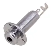 Acoustic Electric Guitar Stereo End Pin Jacks Socket Plug 6.35mm 1/4 Inch Parts