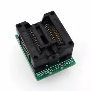 SOP20 TO DIP20 300mil Pitch 1.27mm IC Programmer Adapter Test Wide Chip Sockets