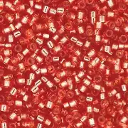 Silver-Lined Duracoat Light Watermelon Miyuki Delica Beads 11/0 (DB2152-TB)