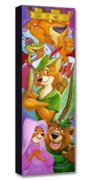 Robin Hood Disney Fine Art Tim Rogerson Ltd Ed TOC Print Denizens of Nottingham
