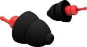 Alpine Hearing MotoGP MotoSafe Race Earplugs Black | Red One size fits most