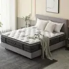 Royal Sleep KING SINGLE Mattress Plush Firm Euro Top 7 Zone Spring Memory Foam
