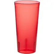 Choice 24 oz. SAN Plastic Pebbled Tumbler - 12/Pack (select color below)