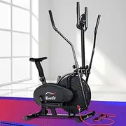 Exercise Bike 5 in 1 Elliptical Cross Trainer Home Gym Indoor Cardio Fitness