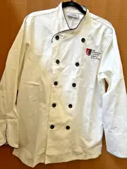 New Chef Works International Culinary Schools White Coat Unisex small top