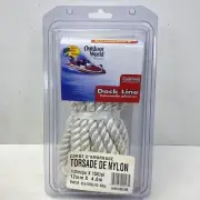 Bass Pro Shop 1/2" x 15’' Twisted Nylon Dock Line - NEW
