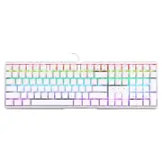 [G80-3874HSAEU-0] MX 3.0S RGB Gaming Mechanical Keyboard White Version - MX Blue Switch