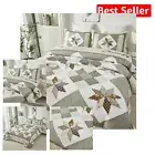 Cotton King Size Quilt Set with Elegant Patchwork - Perfect for Every Bedroom