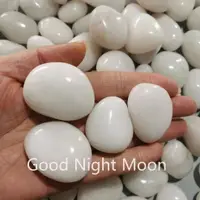 在飛比找蝦皮購物優惠-Good Night Moon/☾ 白色鵝卵石 拋光鵝卵石 