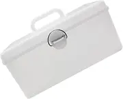 CRILSTYLEO Sturdy Mahjong Storage Case Lid Portable Large Capacity Mahjong Box for