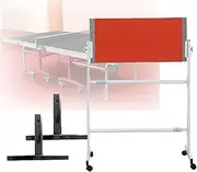Table Tennis Rebound Board,360° Adjustable Angle Solo Training Equipment,for Indoor/Outdoor School Gym