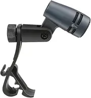 Justivana E604 Wired Dynamic Microphone Cardioid Instrument Drum Microphone with Clip Arm Mount Suitable for Drums Instruments
