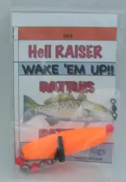 PIR 994 Hellraiser Flounder Rattler Orange Float