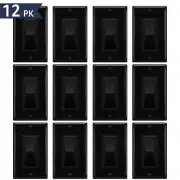 12PK ETL Listed Black 3-Way Dimmer for LED, CFL, and Incandescent