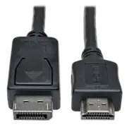 Eaton P582-006-V2 TRIPP LITE SERIES DISPLAYPORT 1.2 TO HDMI ADAPTER CABLE (DP WI