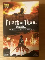 Attack on Titan Deck-Building Game 1st Print w’ promo Open but UNPUNCHED NM/NM