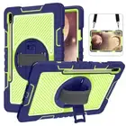 Shockproof Rotatable Shoulder Strap Case For Samsung Galaxy Tab S9 S9 Plus S8 S7