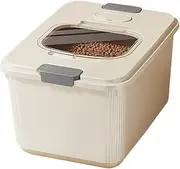 Dog Food Storage Container, Pet Treats Storage Bucket - Airtight Dog Cat Food Container with Measuring Cup for Kitchen, Pantry,