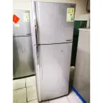 二手冰箱*日系東芝 410公升中古雙門變頻冰箱（強化玻璃層板）