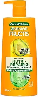 [Garnier] Fructis Nutri-Repair 3 Shampoo For Dry Hair 850ml