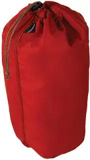 Equinox Bilby Nylon Stuff Bags - 12" x 24" Red Sacks for Organizing and Packing