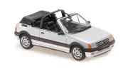 940112331 MAXICHAMPS 1:43 Peugeot 205 CTI Cabriolet 1990 Silver Metallic