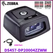 Zebra DS457-DP20004ZZWW 1D/2D Fixed Mount USB Barcode Scanner With USB Cable