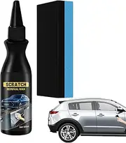 Car Scratch Remover,Repair Scratch Remover Swirl Polishing Compound | Coating Polish Wax with Sponge Shine Restorer Kit for Glass