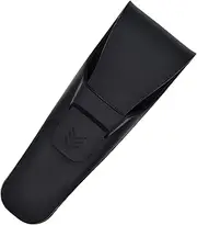 Skyzone Razor Case, Waterproof Razor Protector, Portable Silicone Razor Travel Case for Manual Razor Storage and Travel（black）