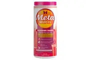 Metamucil Multi-Health Fibre with 100% Psyllium Natural Psyllium Wild Berry Smooth 72 Doses