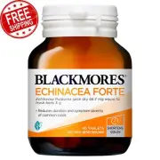 Blackmores Echinacea Forte Formulation Reduces Duration and Symptom 40 Tablets