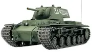 Tamiya 1/16 RC Tank No.27 Soviet KV-1 Heavy Tank Gigant Full Operation Set 56027