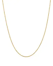 Bloomingdale's Fine Collection Men's 14K Yellow Gold Diamond-Cut Rope Chain Necklace, 20