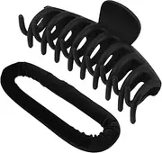 FOYTOKI Overnight Curls Ribbon Wrap Banana Hair Clips for Women Heatless Curl Soft Overnight Hair Curling Rod