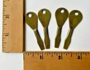 Vintage Roller-Skate Key Reproductions - Four - NEW