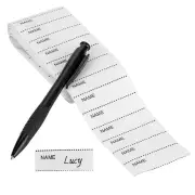 Simple to use 200pcs Iron On Name Tags Clothing Stickers for School Uniforms