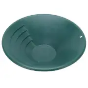260mm Gold Panning Pan ABS Gold-Sifting Classifier Washing Sieve Tray - Green