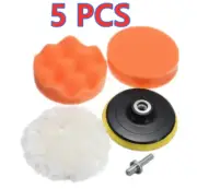 Car Polishing Sponge Pads Kit Foam Pad Buffer Kit Polishing Machine Wax Pads for